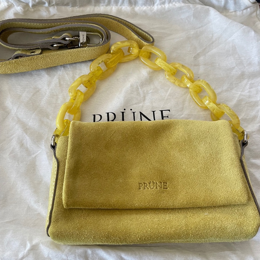 Prüne Suede mini bag